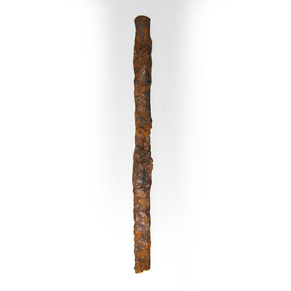 Gossakaito Archeological Site artifact: Iron implements